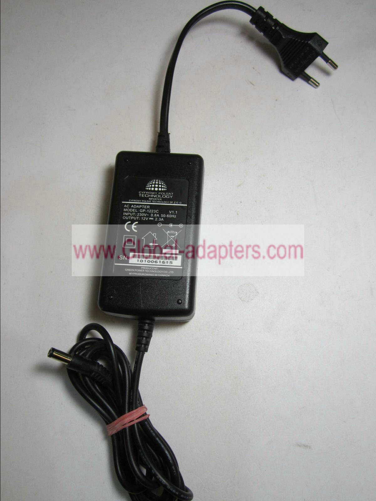 New 12V 2.3A AC ADAPTOR POWER SUPPLY FOR LACIE GP-ACW030A-12T GPC-ACD048A-12 PSU PART 5.5mm x 2.1mm